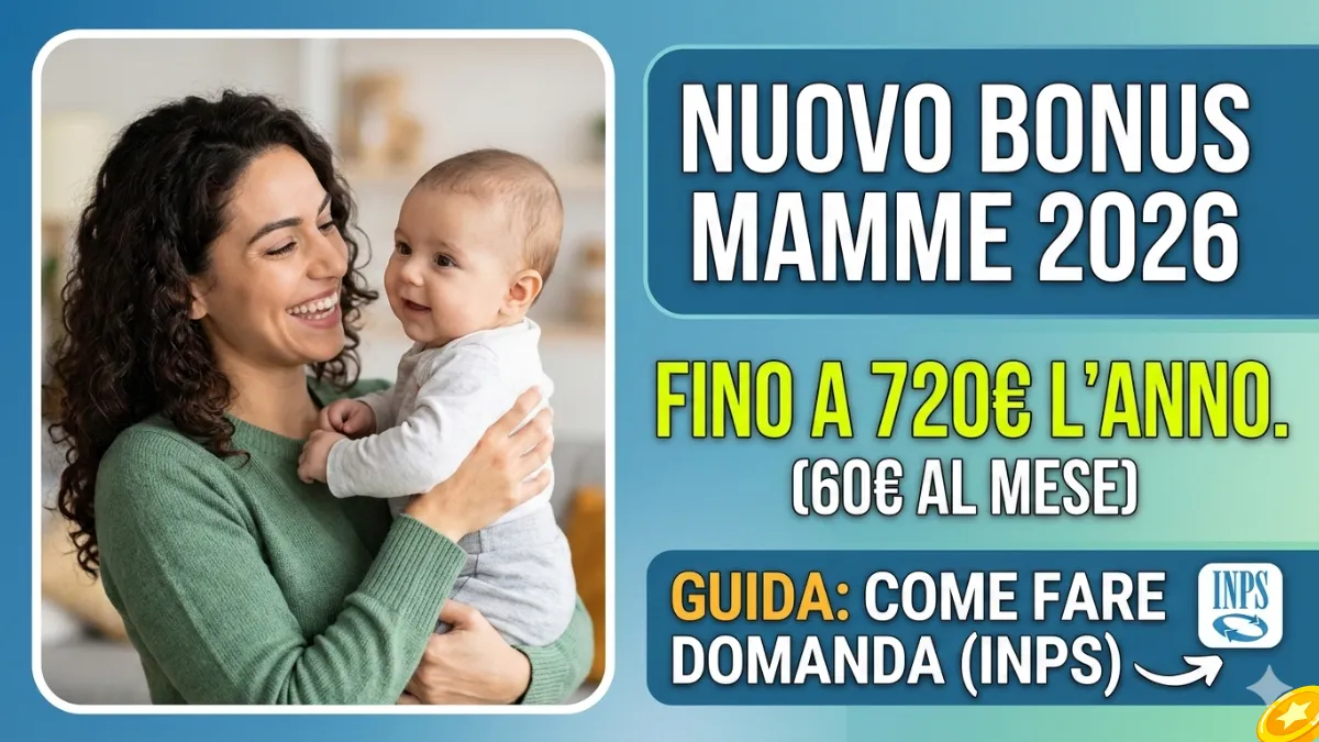 Nuovo Bonus Mamme 2026